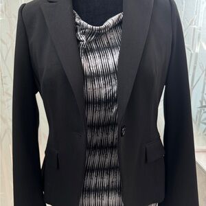 Grey and Black Classy Sleeveless Top-Free New Earrings